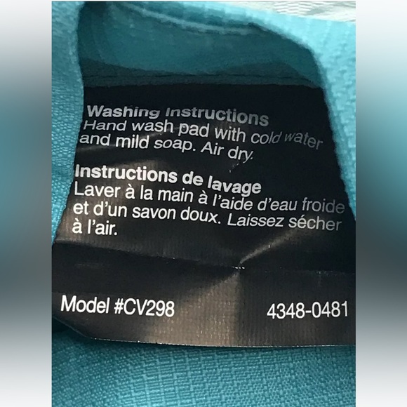 QUINNY Yezz Stroller Seat Cover BLUE LOOP #CV298ALQ w/ Booklet - Picture 4 of 12